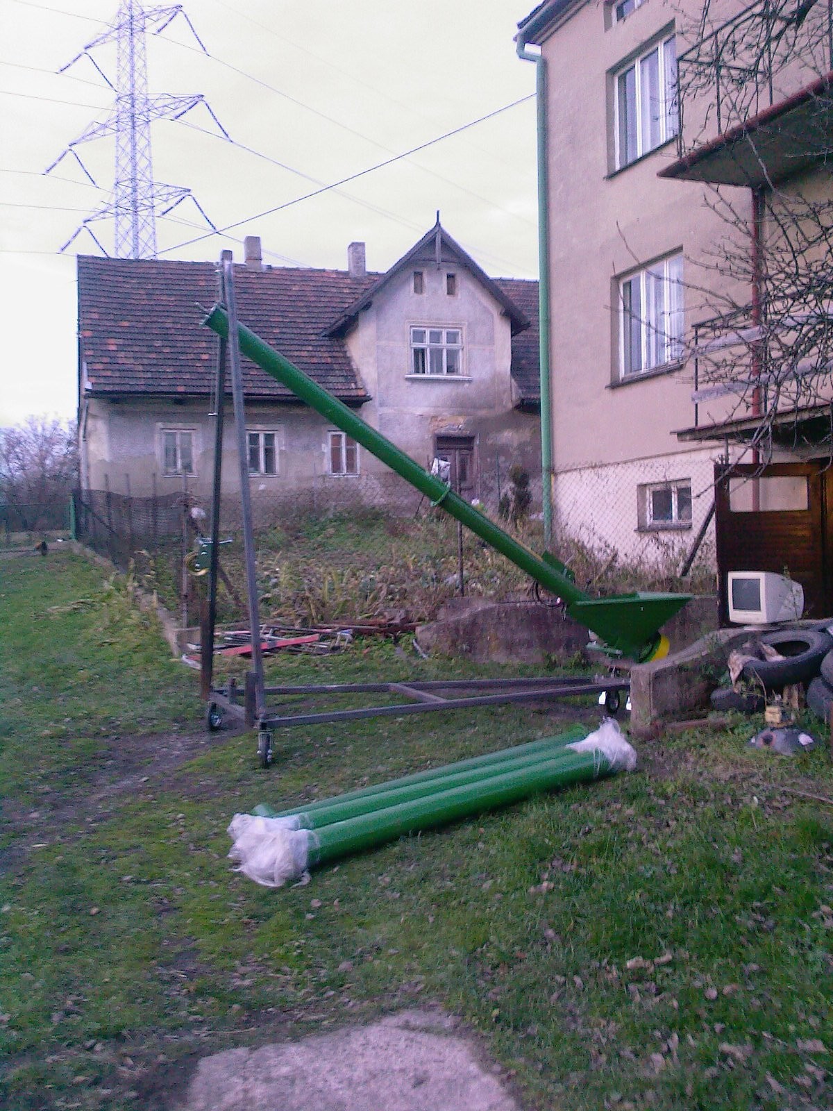 żmijka , przenośnik ślimakowy 10m, 20T/h 150mm — zdjęcie 2