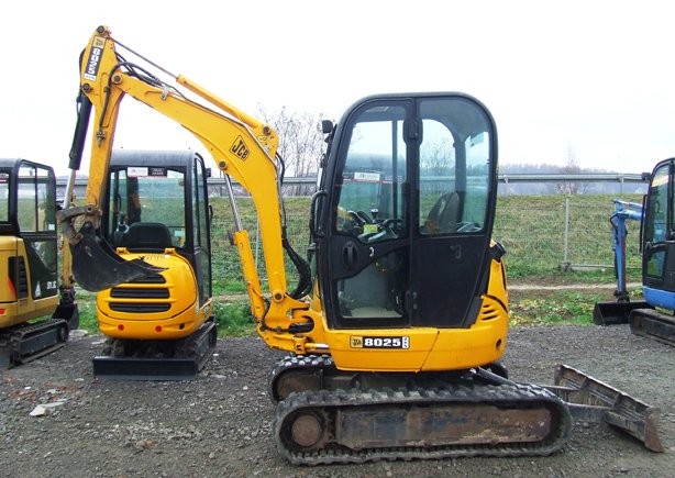 Minikoparka gąsienicowa JCB 8025 ZTS z roku 2008 — zdjęcie 1