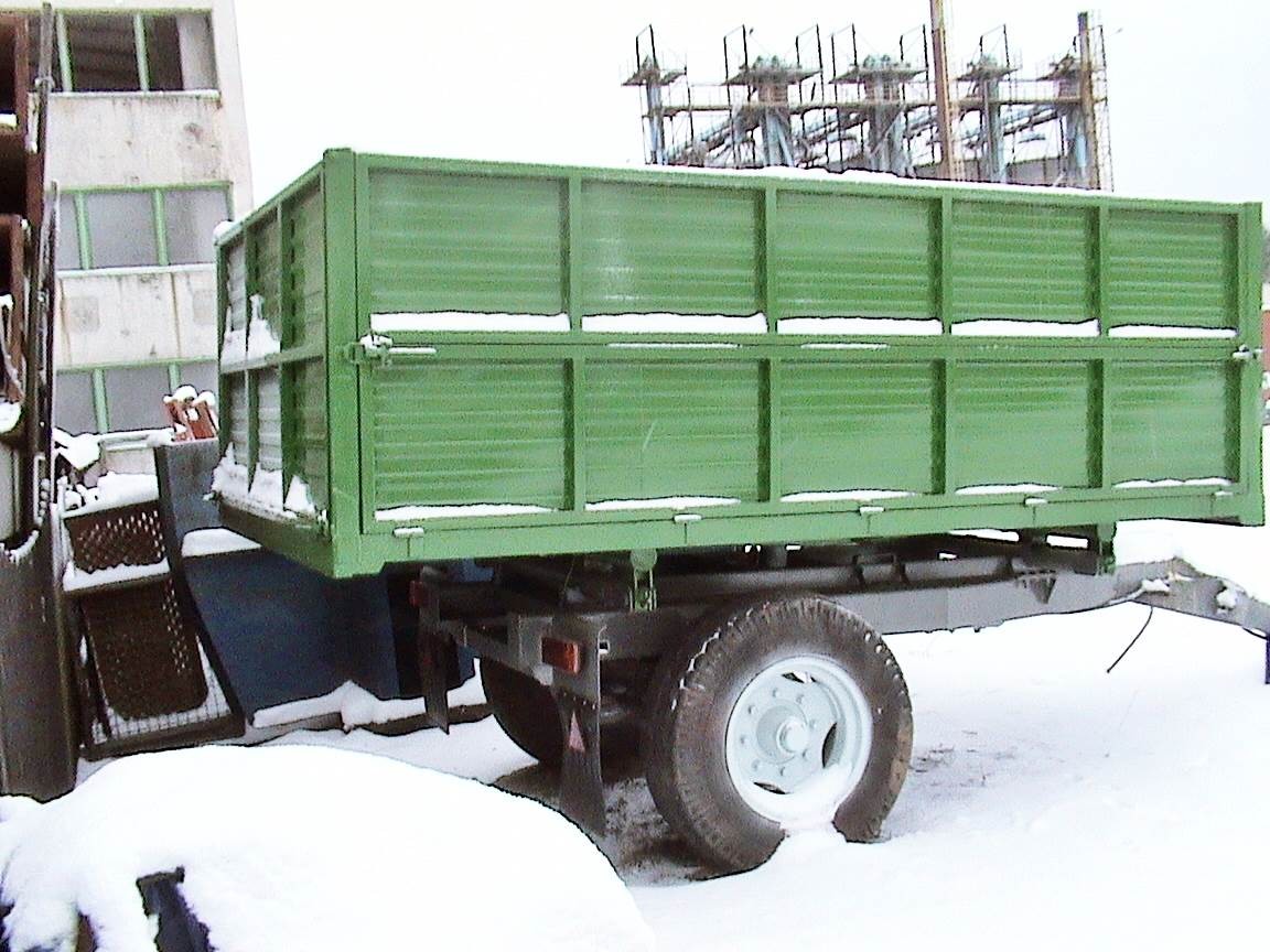Przyczepa wywrotka jedno-osiowa 3/4 ton. — zdjęcie 3