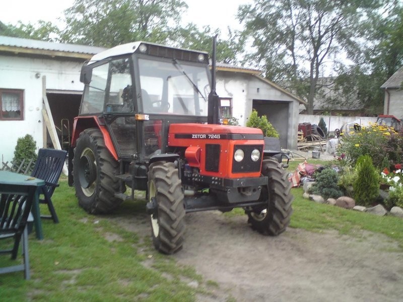 zetor 7245 1990r krajowy 1 właściciel — zdjęcie 2