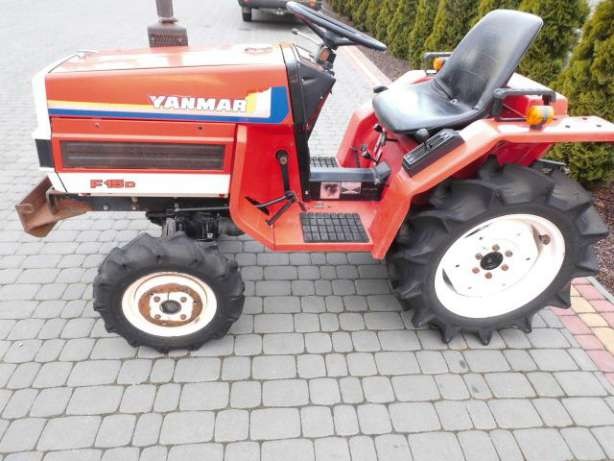 Yanmar F15 15KM 4x4 mini traktorek ogrodniczy kubota iseki — zdjęcie 4