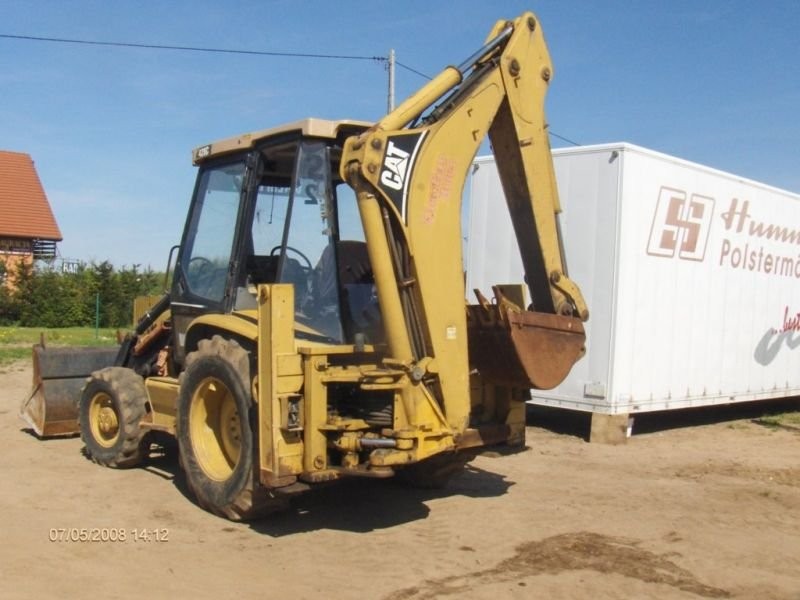 Koparko-ładowarka Cat 428C RABAT — zdjęcie 2