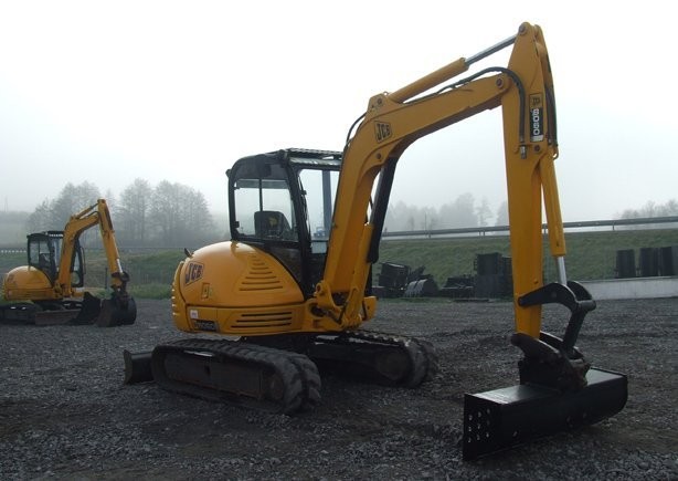 Minikoparka gąsienicowa JCB 8060 z roku 2007-- — zdjęcie 3