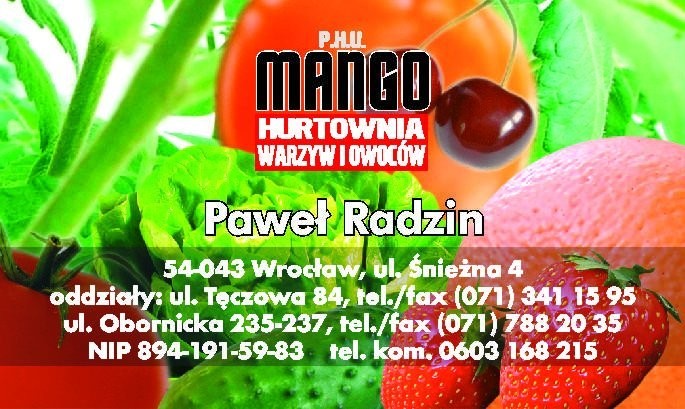 warzywa obrane