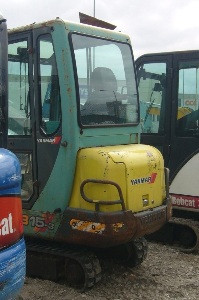 YANMAR B15 -3 2003 15KM AMMANN KOPARKA LEASING GWR — zdjęcie 3