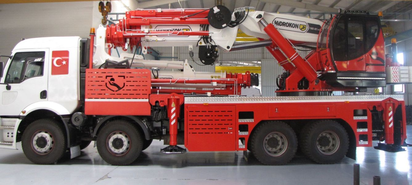 Dźwig mobilny HIDROKON HK 165 K7 ( + L5 ) — zdjęcie 2