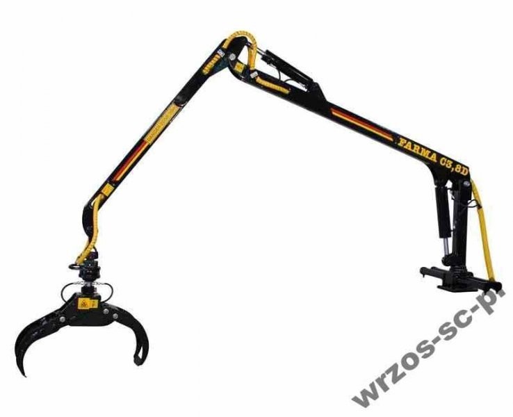 tel. 507040779 ŻURAW DŹWIG HDS DO ZAŁADUNKU DREWNA — zdjęcie 1