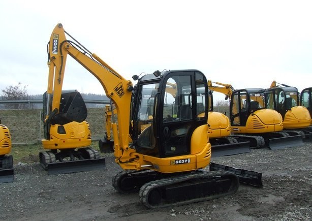 JCB 8030 ZTS, JCB 8032 ZTS- minikoparki — zdjęcie 3