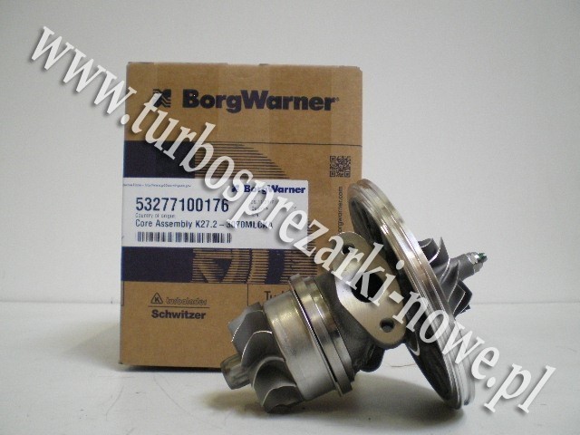 Ford - Nowy rdzeń CHRA BorgWarner KKK  53277100176 /  5327 710 0176 / 