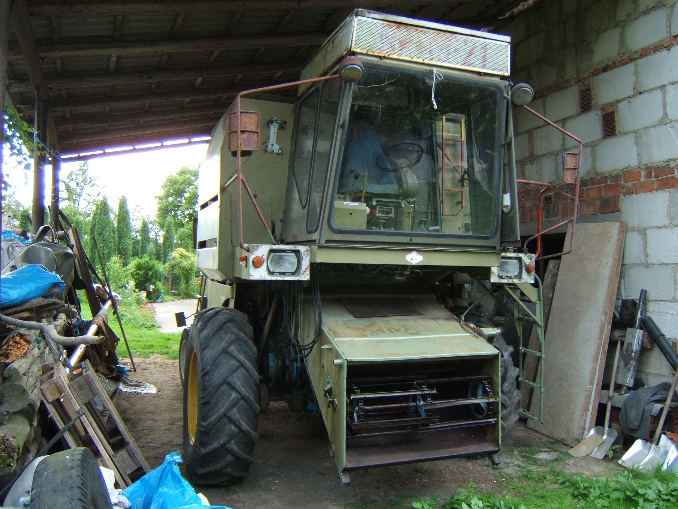 Fortshrit514 kombajn , silnik,koła,kabina,skrzynia,podajniki,siłowni — zdjęcie 5