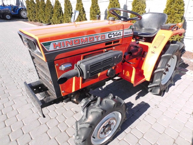 Hinomoto C144 14KM 4x4 kubota iseki mitsubishi super stan — zdjęcie 2