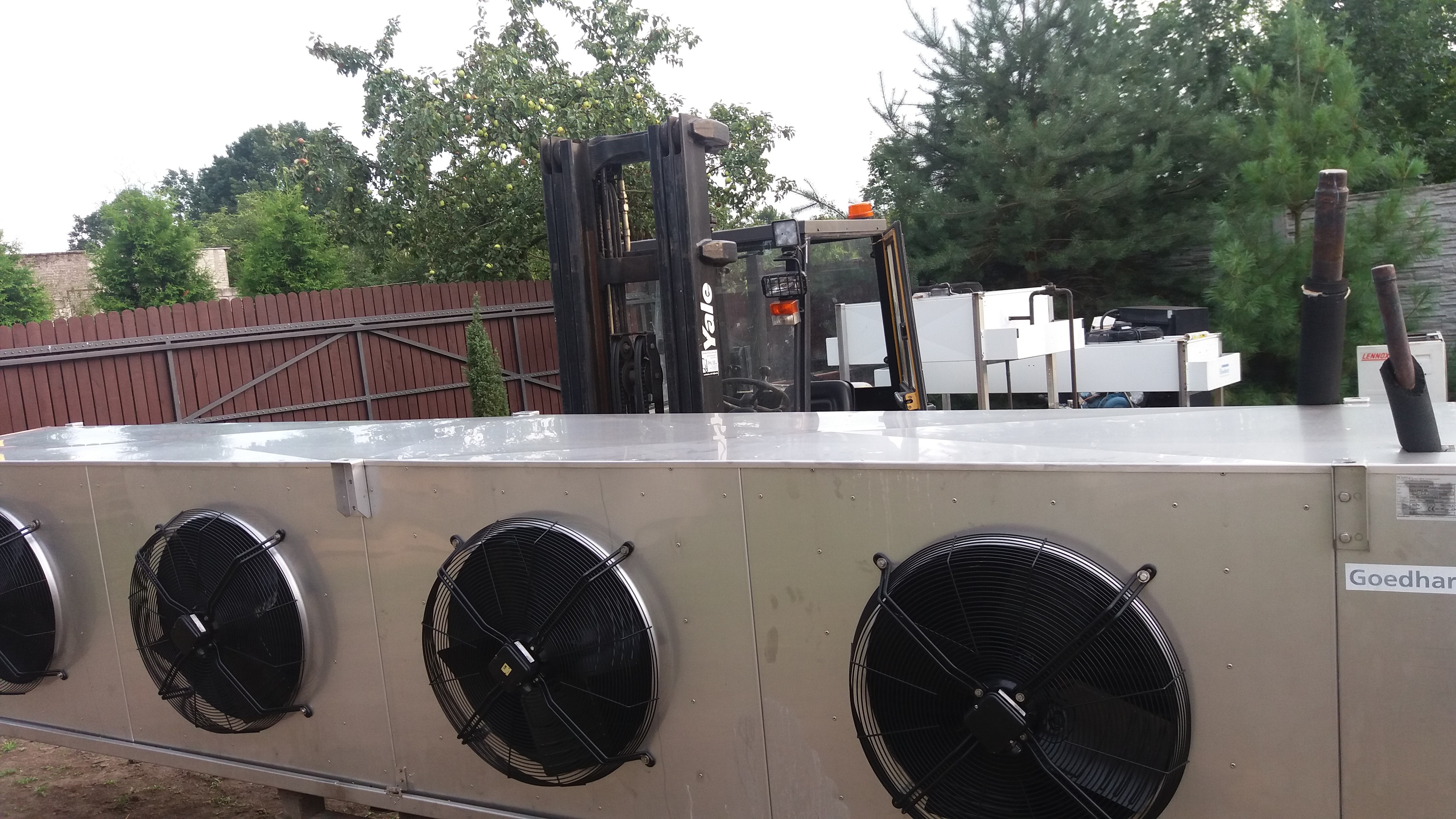 Parownik chłodniczy Termokey 100kW agregat chłodniczy sprężarka  — zdjęcie 2