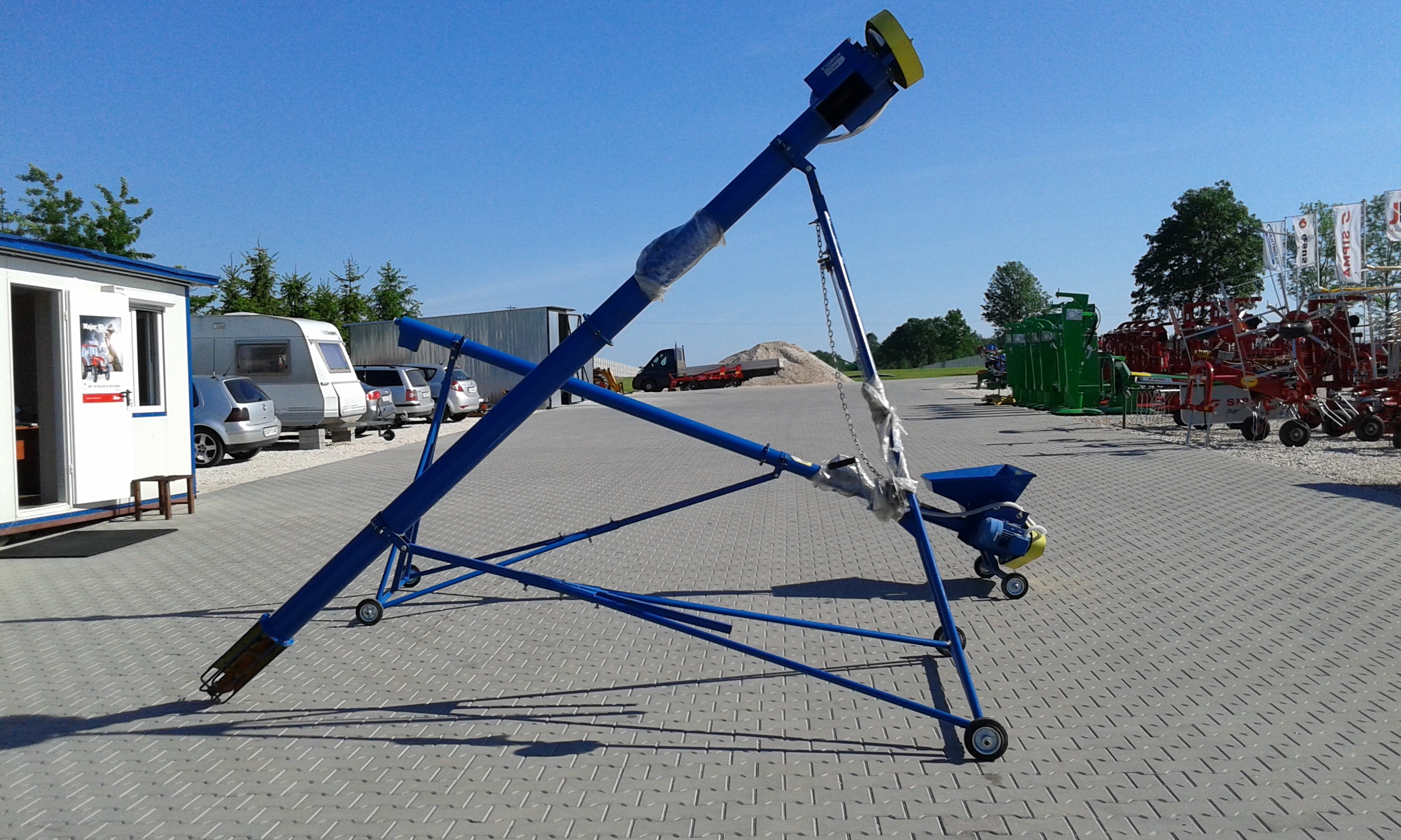 Przenośnik ślimakowy fi 140 Sobmetal 4m — zdjęcie 3
