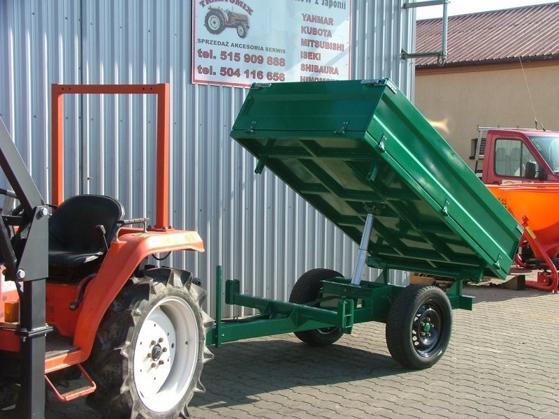 Przyczepka z wywrotem 1,5 t — zdjęcie 4