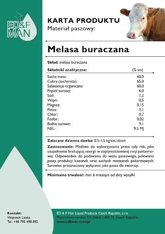 Melasa buraczana sprzedaż