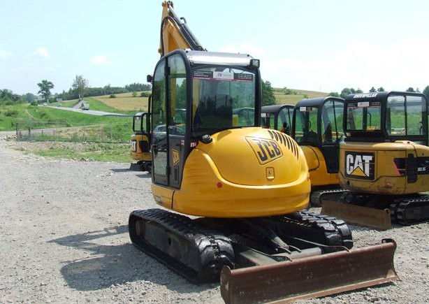 Minikoparka JCB 8055 RTS z roku 2008\ — zdjęcie 2