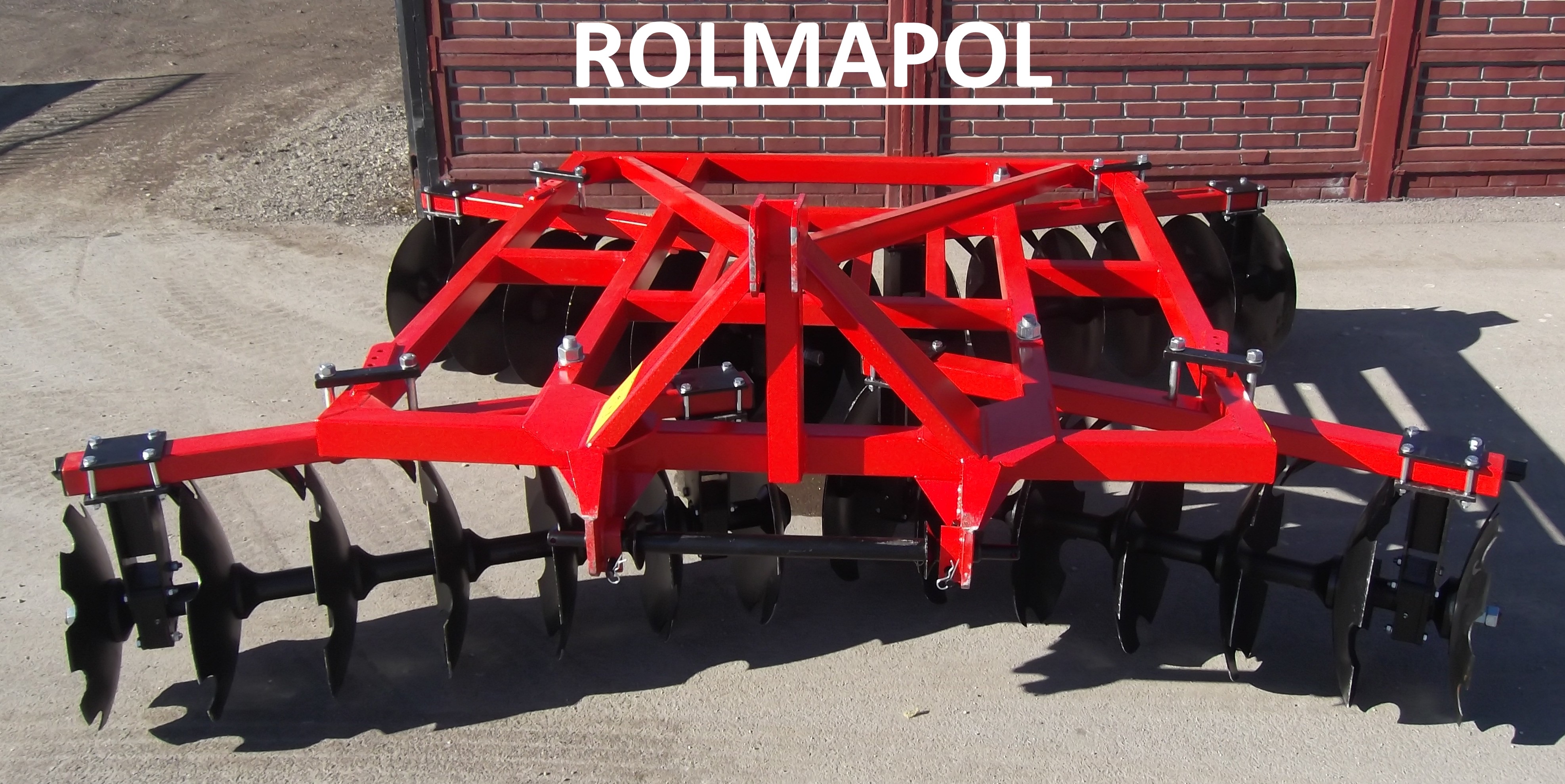 Brona talerzowa ALFA od 1,6 do 3,15m; ROLMAPOL; Strumyk — zdjęcie 2