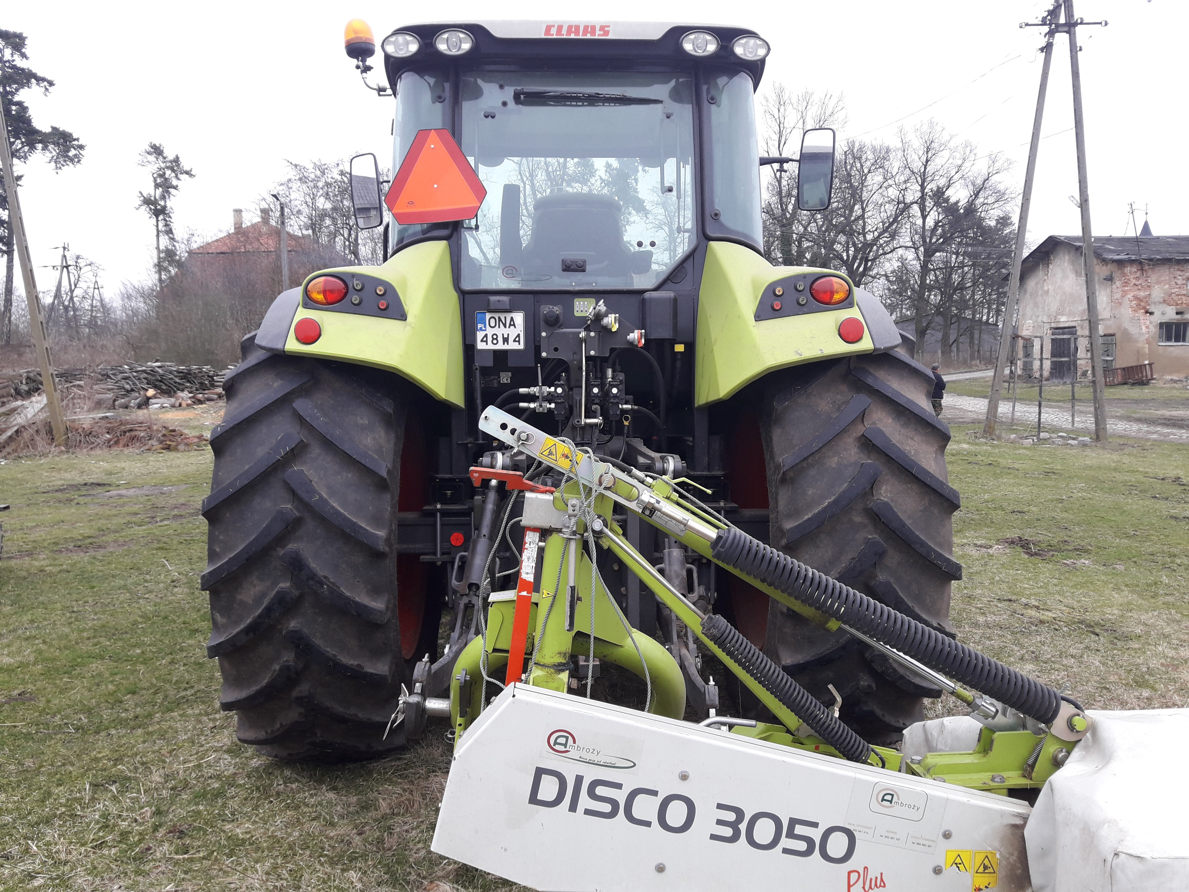 Kosiarka dyskowa mocowana z tyłu  marki Class Disco 3050 Plus, 3m. — zdjęcie 1