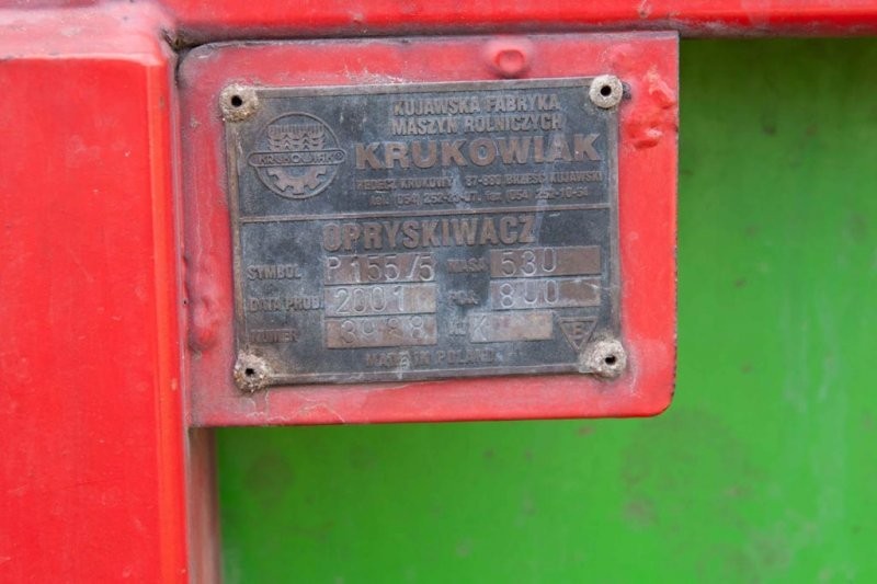 opryskiwacz krukowiak 800l — zdjęcie 1