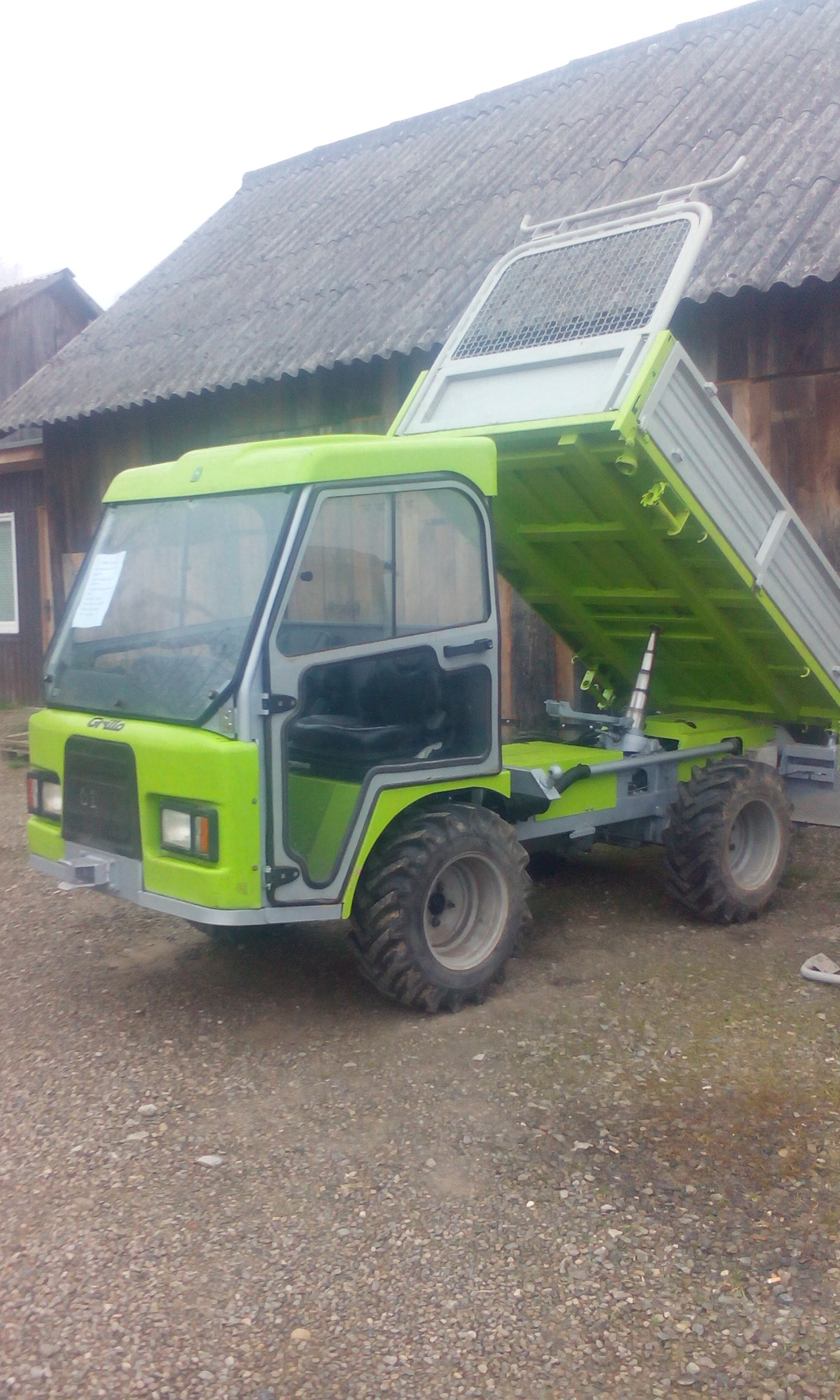 GRILLO Transporter PK 1000 4WD,  Diesel (2007) 3Way Tipper — zdjęcie 4