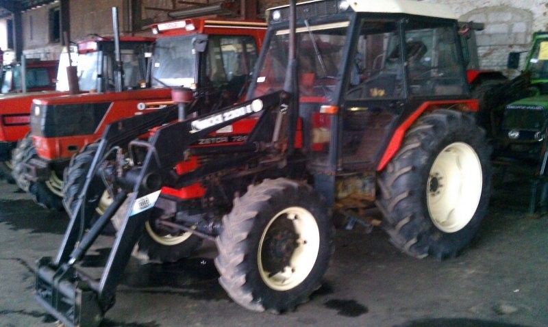 Zetor 7245+tur Quicke 2300E, 1989,prasy,opony!!! — zdjęcie 5