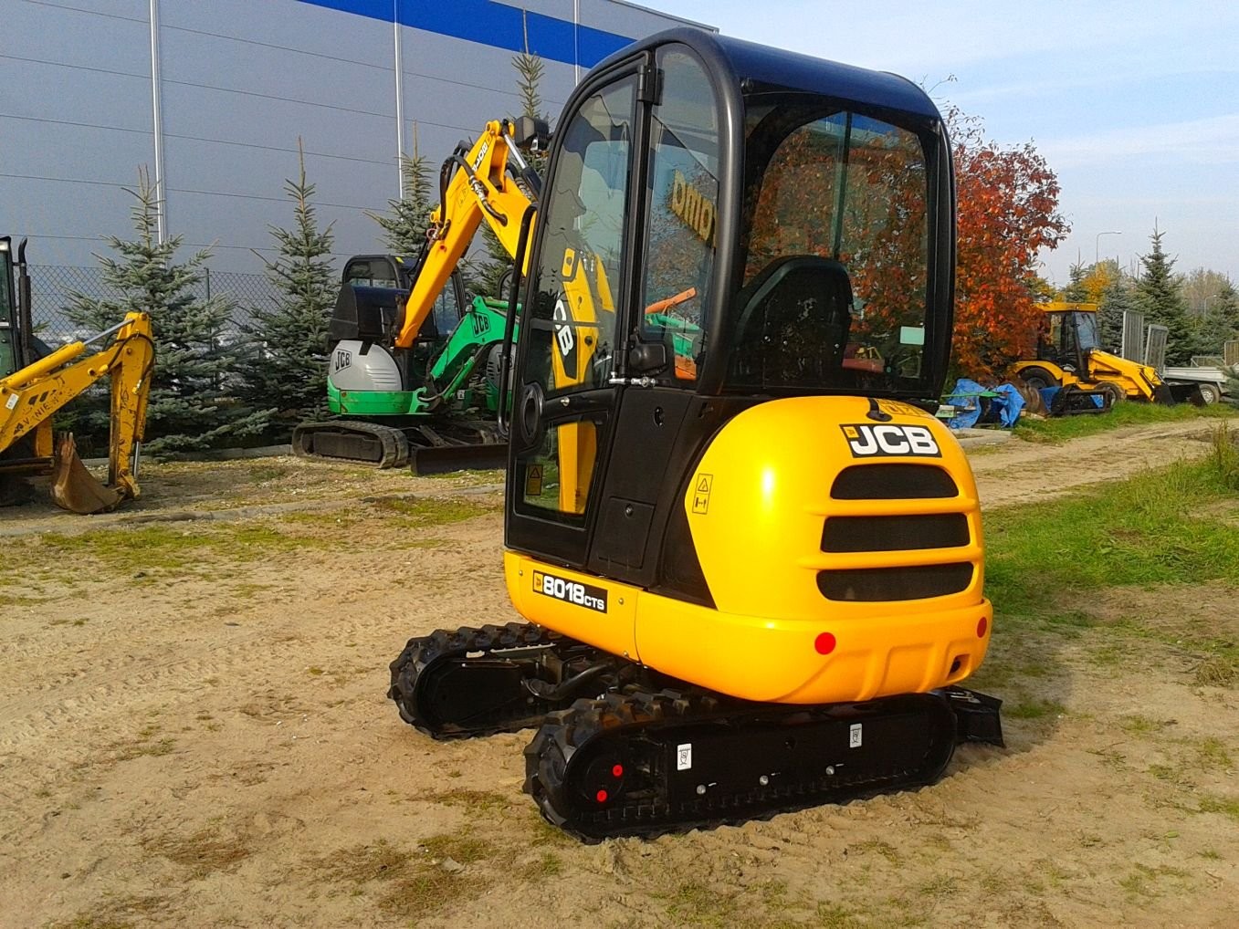 JCB 8018 CTS SUPER EXDEMO 20KM  LEASING GWR — zdjęcie 4