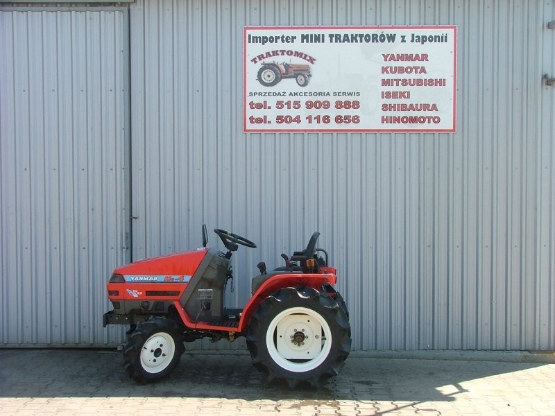 Mini Traktorek YANMAR Ke-4D kubota 14,5KM 4x4 — zdjęcie 1