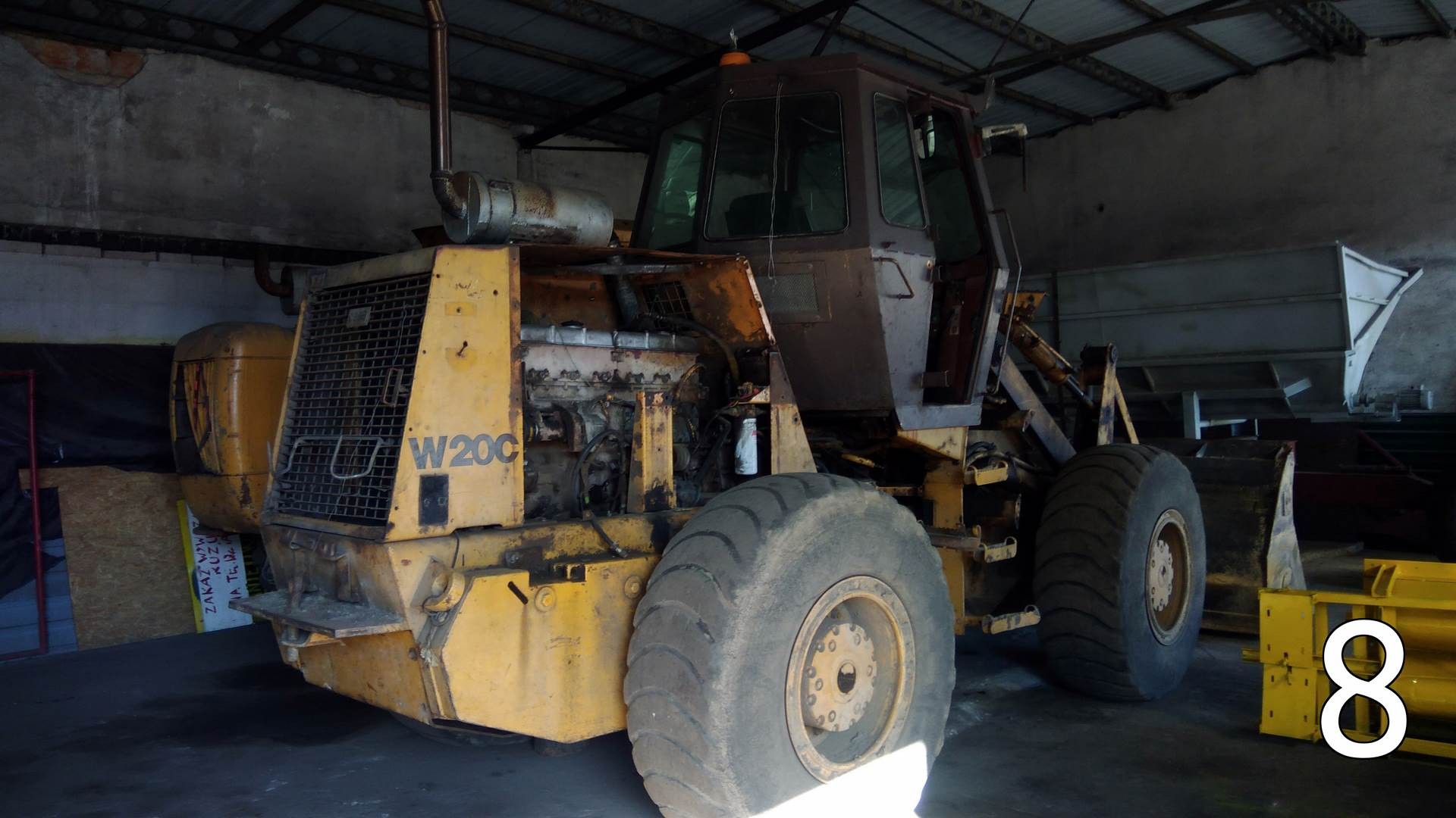 Fadroma CASE W 20 C, 1985 r.prod. Silnik SW 680 220 KM, udźwig 6 ton,  — zdjęcie 5