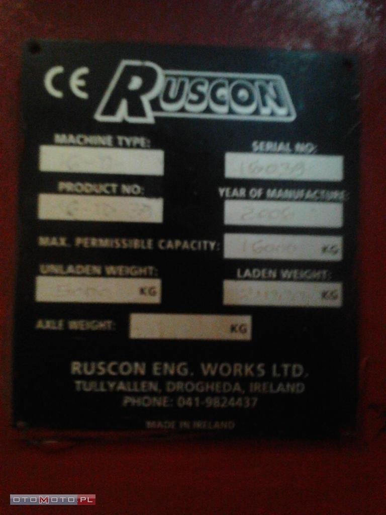 TANDEM RUSCON 16 TON — zdjęcie 4