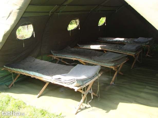 Namiot Wojskowy NS 64 10 osobowy Łózka , ponton — zdjęcie 2