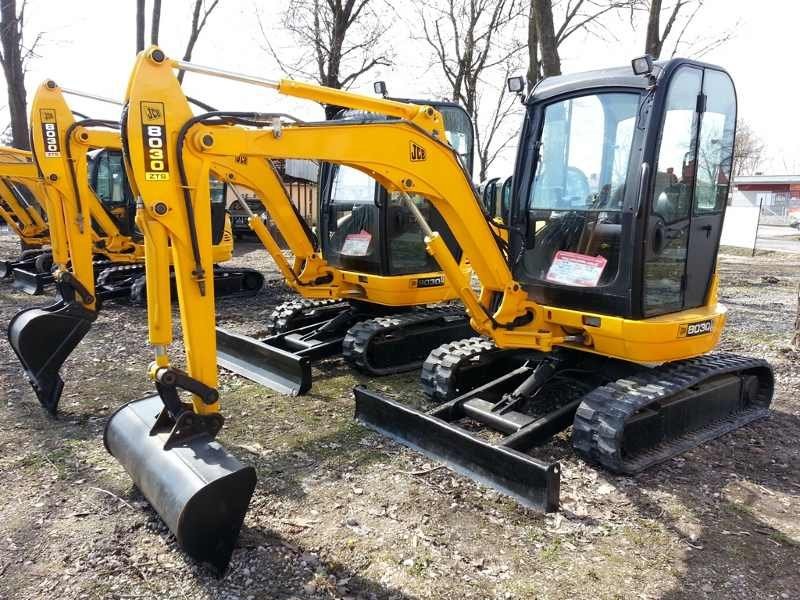 JCB 8030 ZTS 2006 - mini koparka używana - 3 łyżki