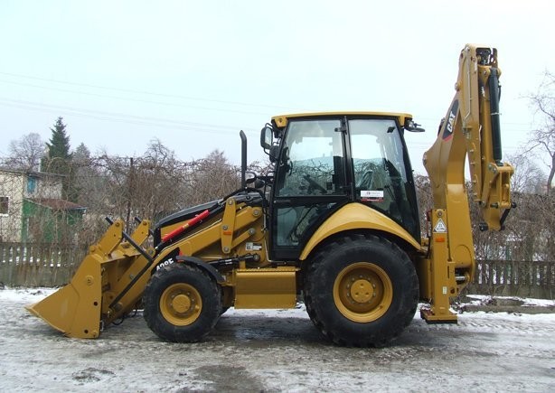 Koparko ładowarka Cat428 E PREMIER z roku 2010 — zdjęcie 2