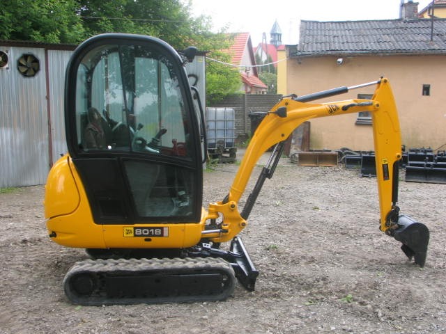 Minikoparki JCB 8018 - 2007, 2010 - duży wybór — zdjęcie 5