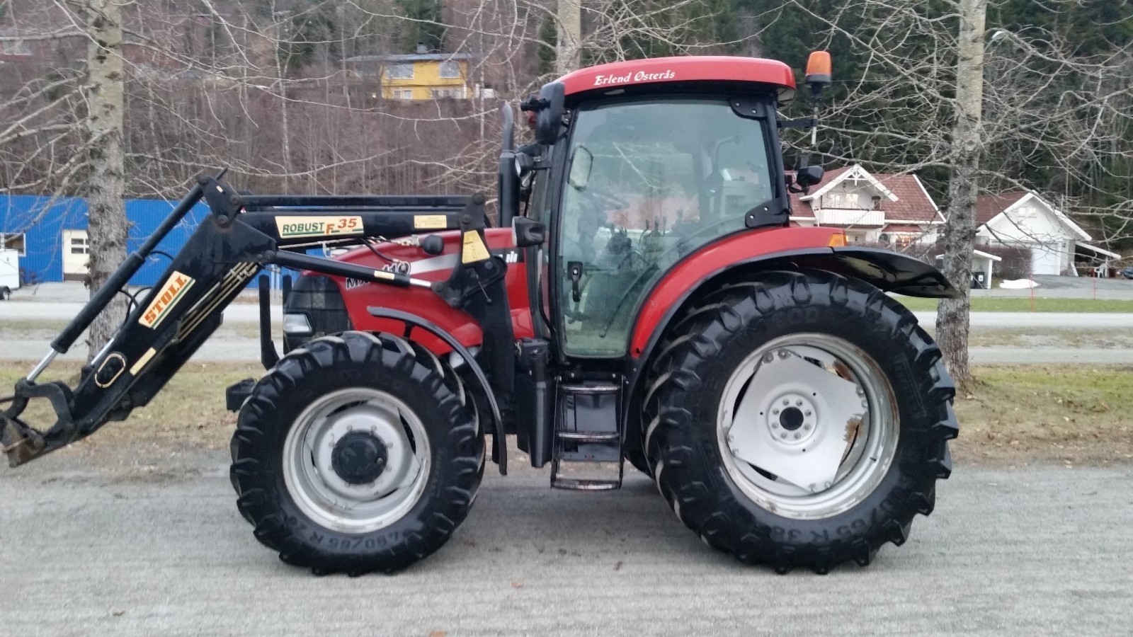 Ciągnik Case IH MXU II0/ Robust F35 — zdjęcie 1