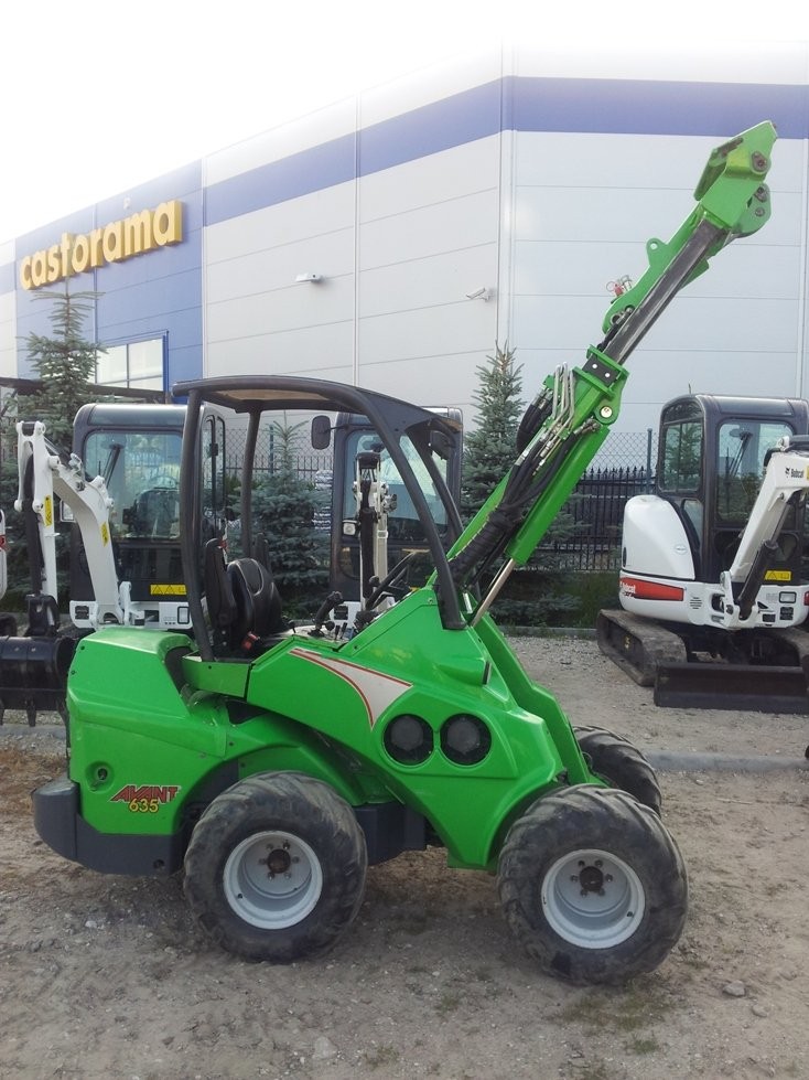 AVANT 635 2007 rok, ŁADOWARKA GWARANCJA LEASING — zdjęcie 4