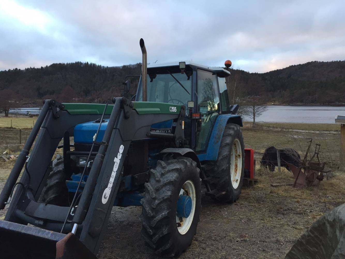 Ford 7840 L/S + ładowacz czołowy — zdjęcie 2