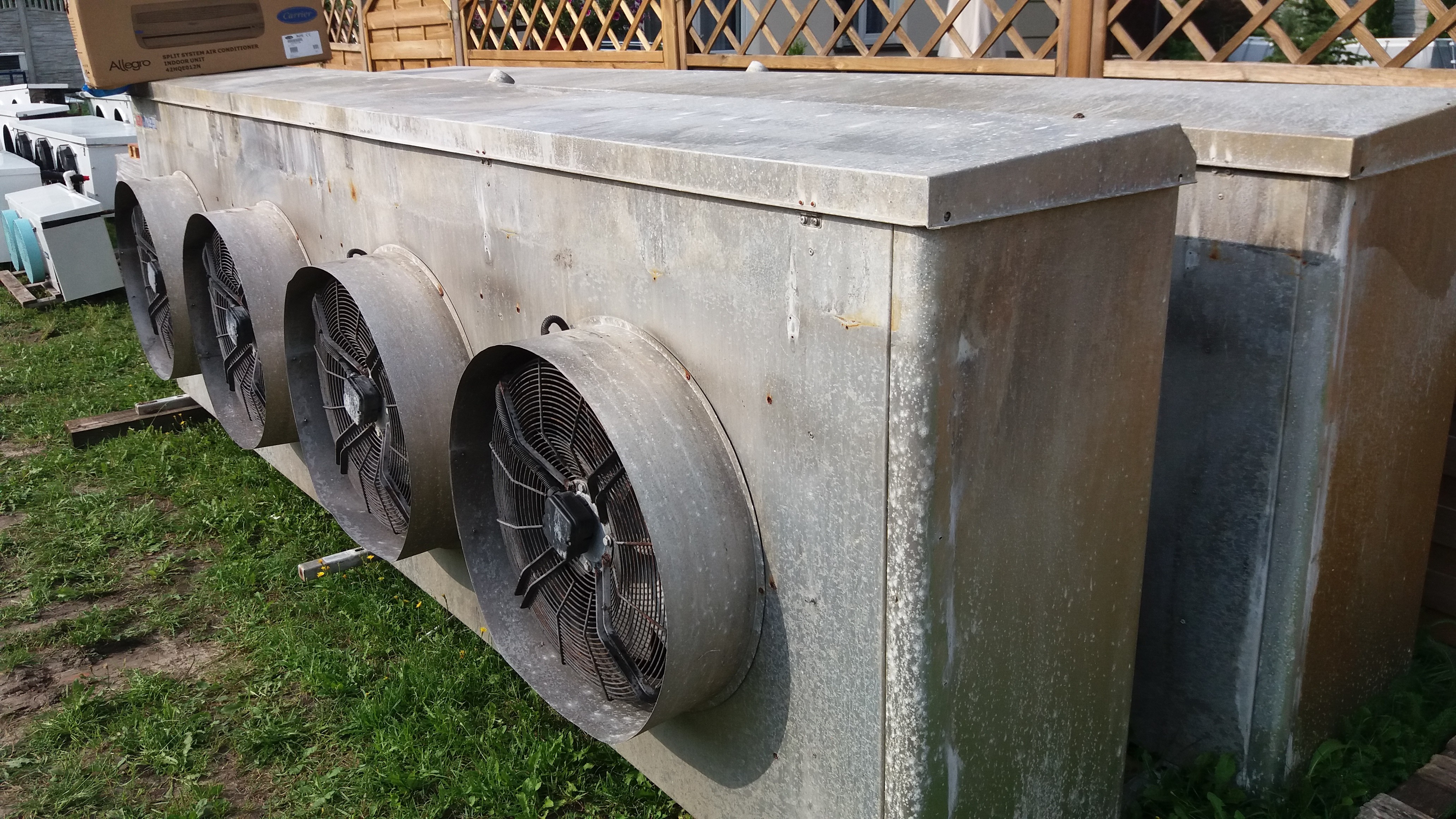 Parownik chłodniczy Termokey 100kW agregat chłodniczy sprężarka  — zdjęcie 1