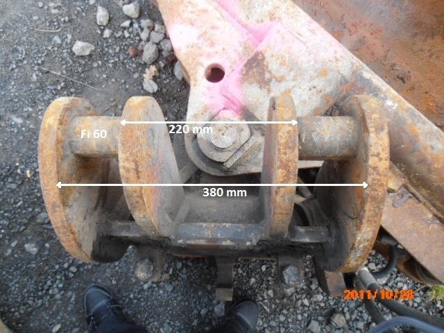 ŁYŻKA SKARPÓWKA HYDRAULICZNA SZYBKOZŁĄCZE — zdjęcie 3