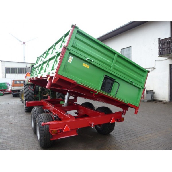 Przyczepa rolnicza przyczepy GOMAR tandem G 107 — zdjęcie 1