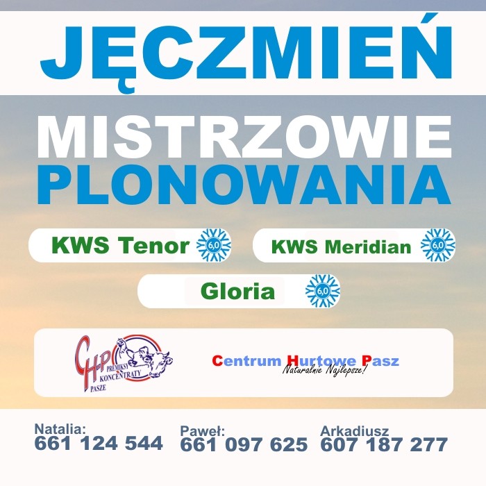 Kwalifikowany materiał siewny zbóż ozimych