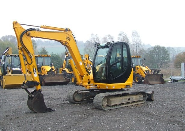 koparka gąsienicowa- JCB 8080 ZTS z roku 2008//