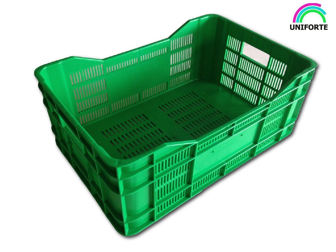 Skrzynki kobiałki plastikowe na owoce, warzywa 5,7,8,10,12,15,20 kg  — zdjęcie 5