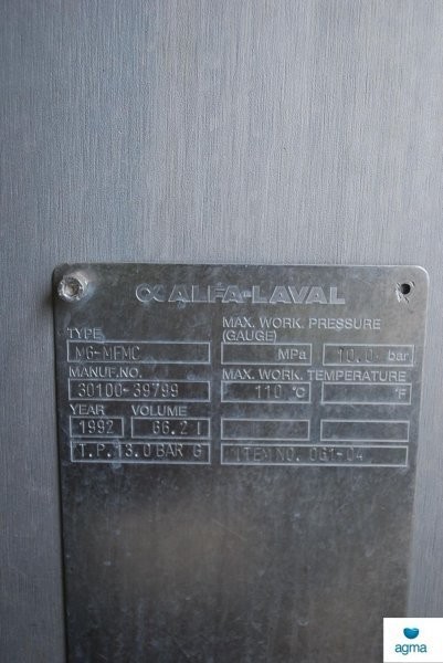 Pasteryzator Alfa-Laval — zdjęcie 3