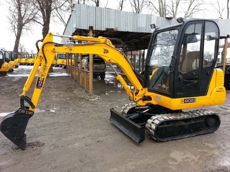 JCB 802 Super - 2003 rok - minikoparka 2450kg