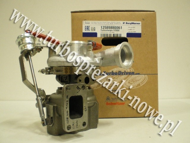 Deutz - Turbosprężarka BorgWarner KKK  12589880061 /  12589700061 /  0