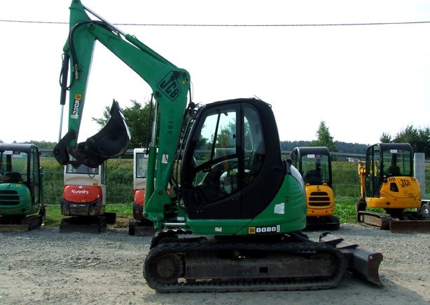 koparka gąsienicowa JCB 8080 z roku 2007..... — zdjęcie 4
