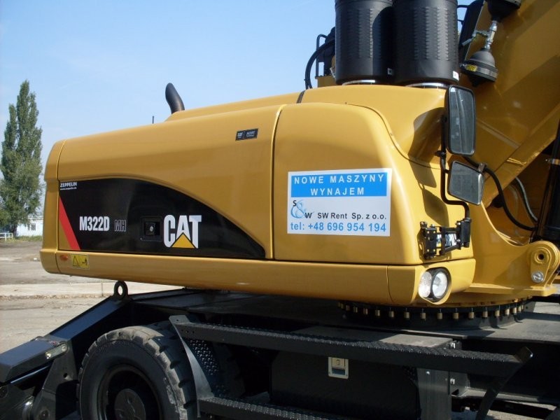Maszyna do przeładunków Cat 322 D MH — zdjęcie 4