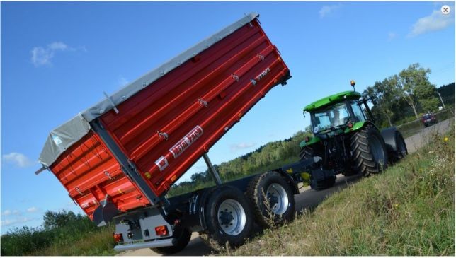 Przyczepa rolnicza Metal-Fach T730/2 – 10t — zdjęcie 2