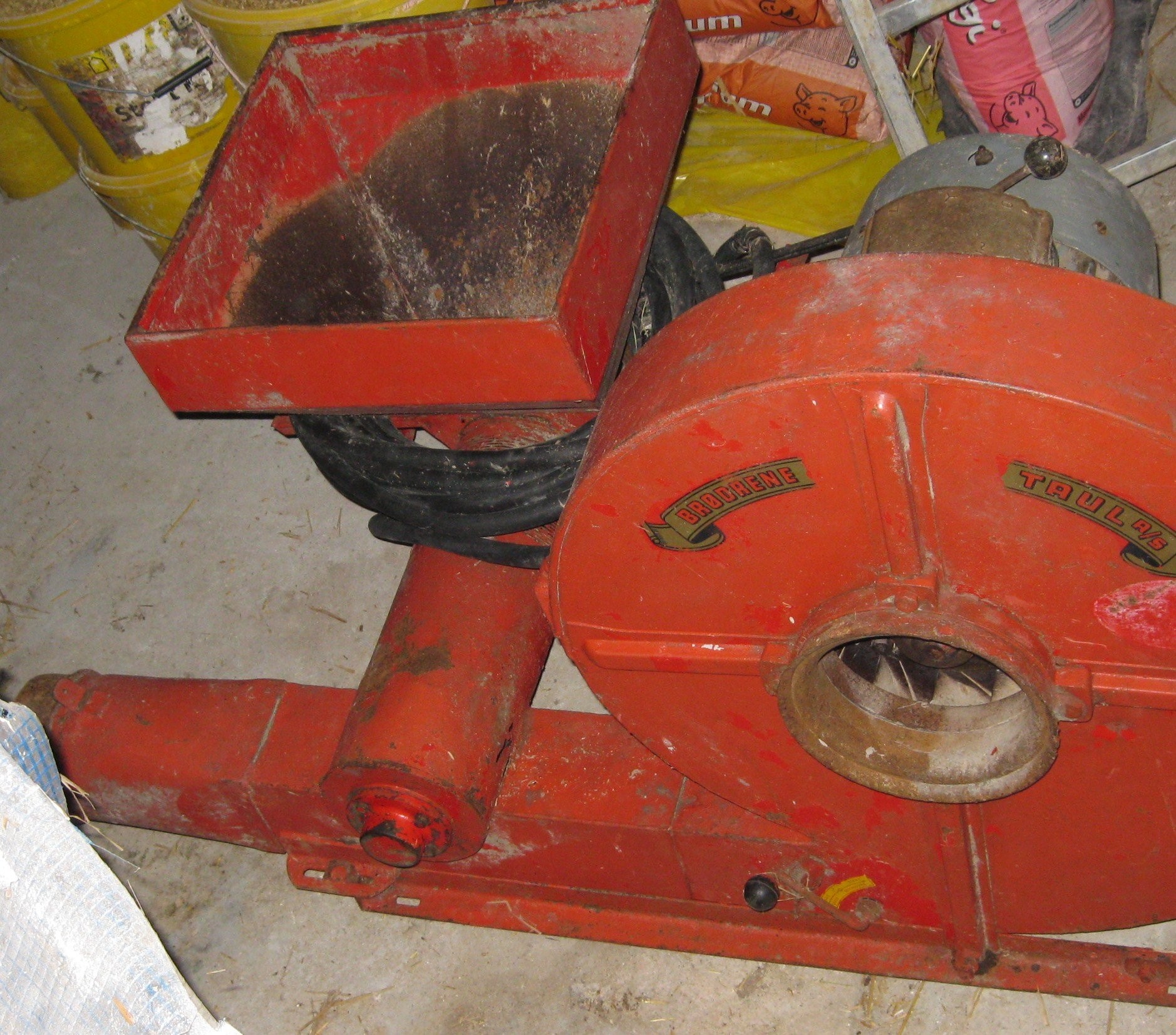 sprzedam niemiecka dmuchawe do zboza 7.5 kw motore