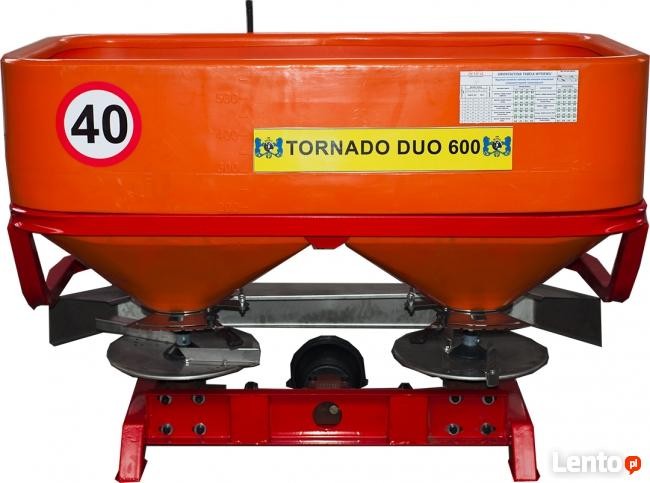 rozsiewacz DEXWAL TORNADO DUO 850 kg 600 l 2017 — zdjęcie 3